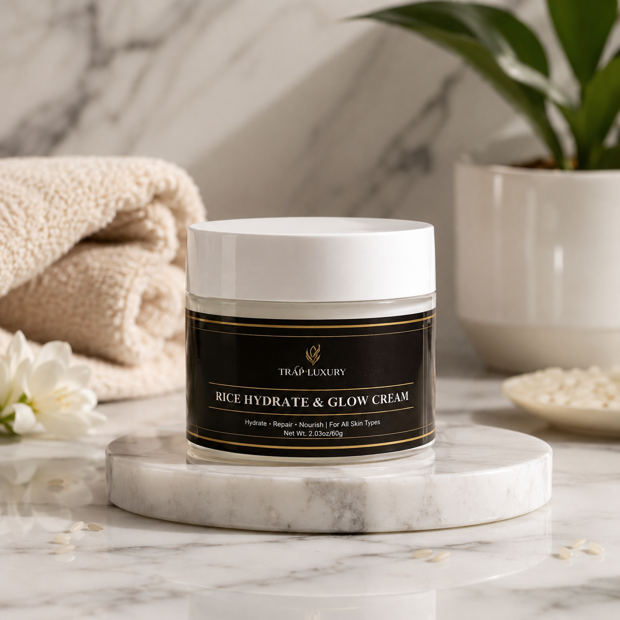 Trap Luxury Rice Hydrate & Glow Cream
