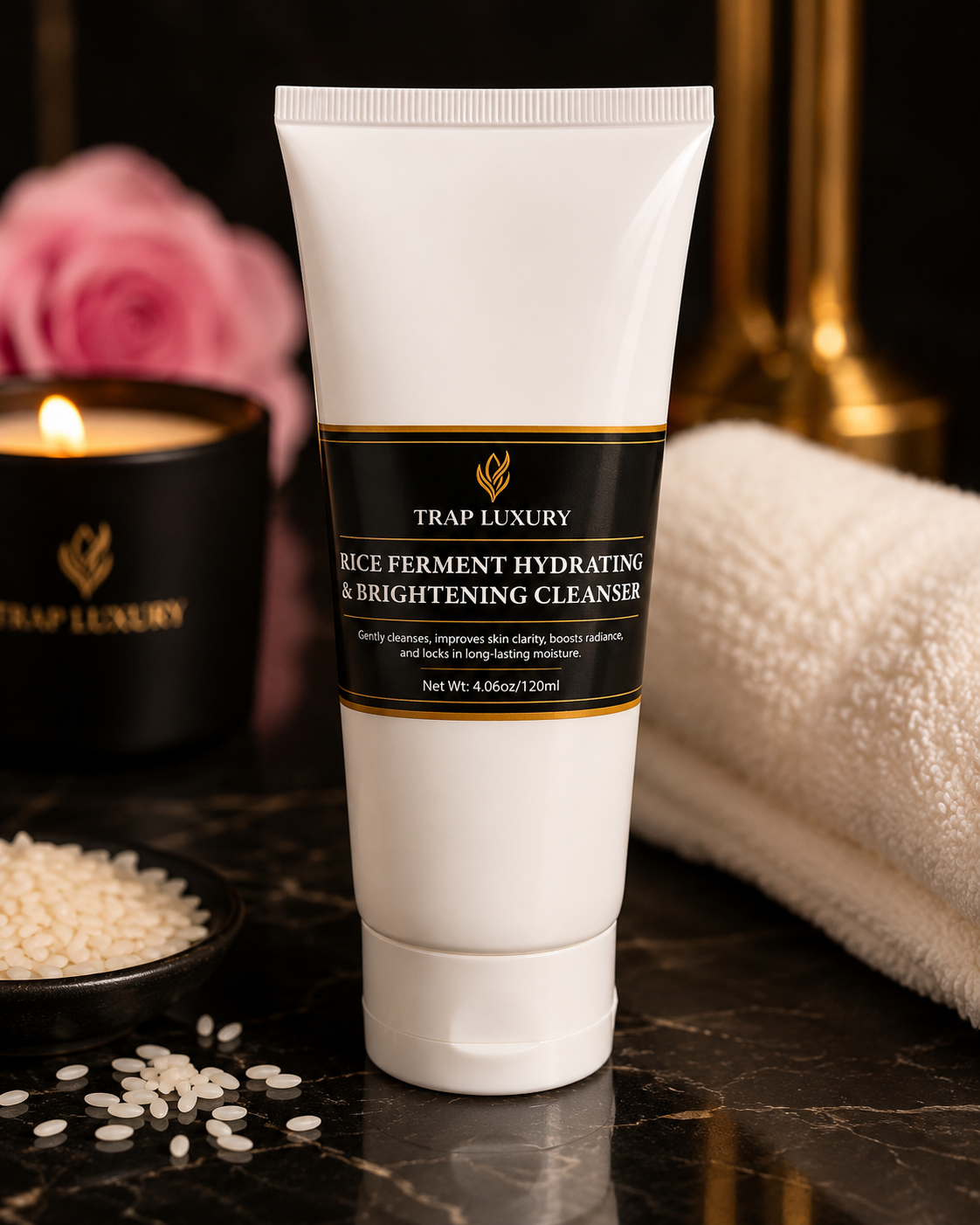 TRAP LUXURY SILK GLOW™ RICE FERMENT CLEANSER