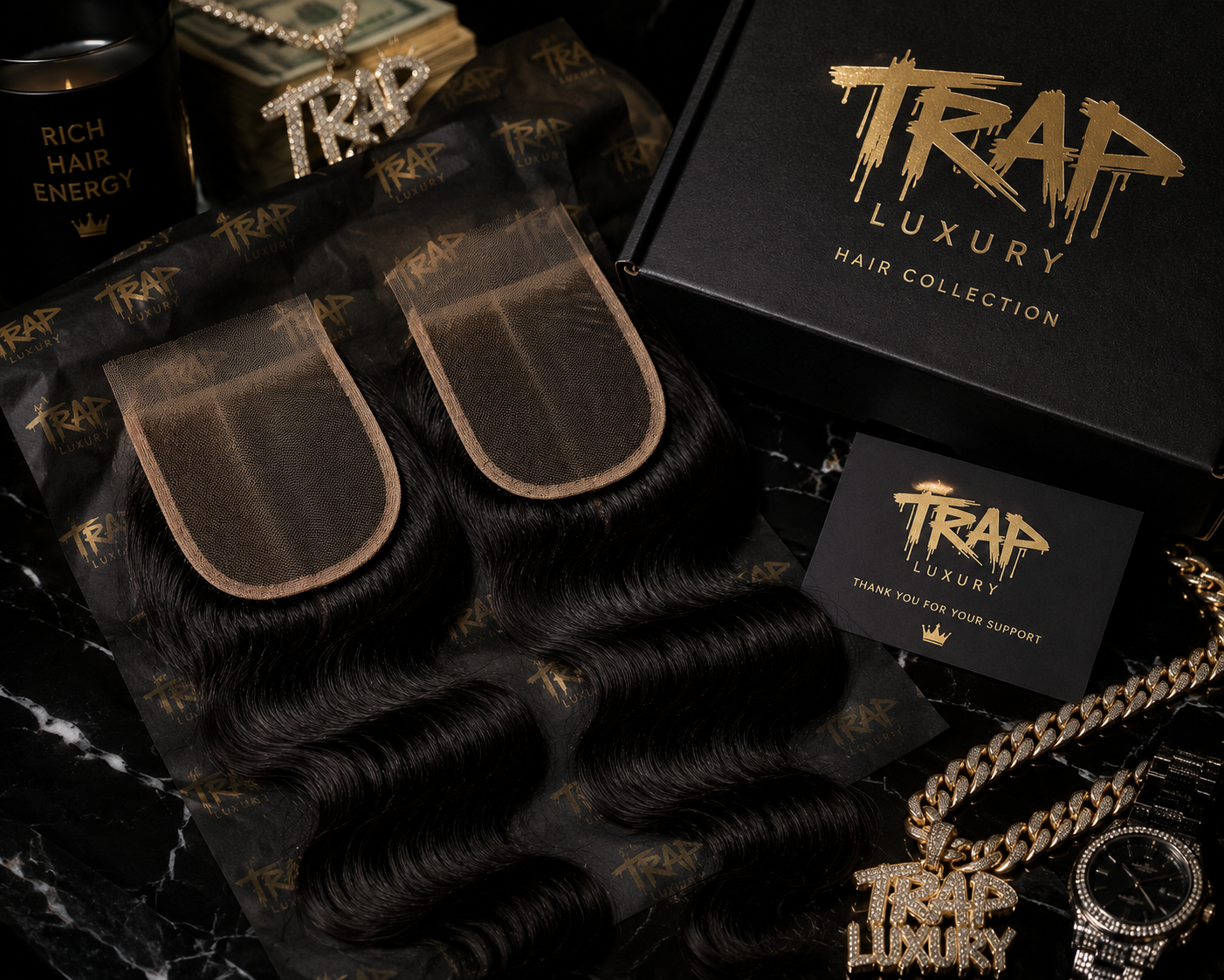 Lace frontals & Closures